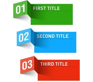 彩色折纸图案图形五