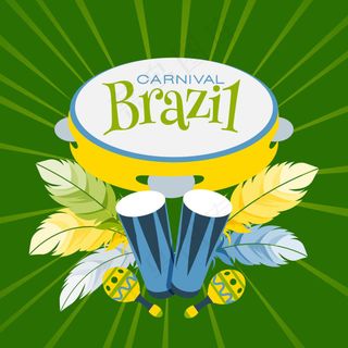 巴西里约奥运会狂欢背景