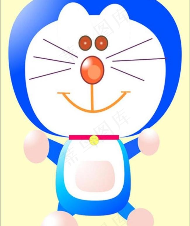 机器猫图片cdr矢量模版下载