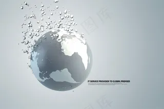 高清PSD分层素材水质地球