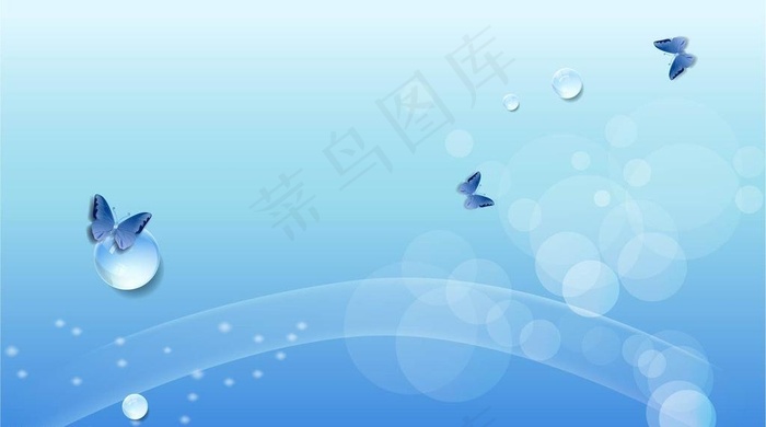 水纹水滴背景图片ai矢量模版下载