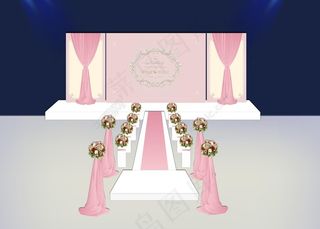 婚礼宴会厅效果图