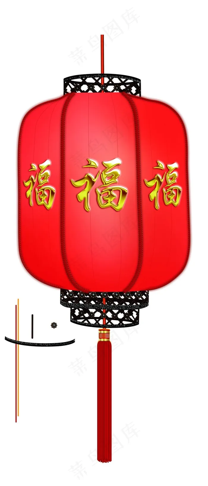 新年喜庆的红灯笼设计PSD分层素材(3543X8268(DPI:300))psd模版下载
