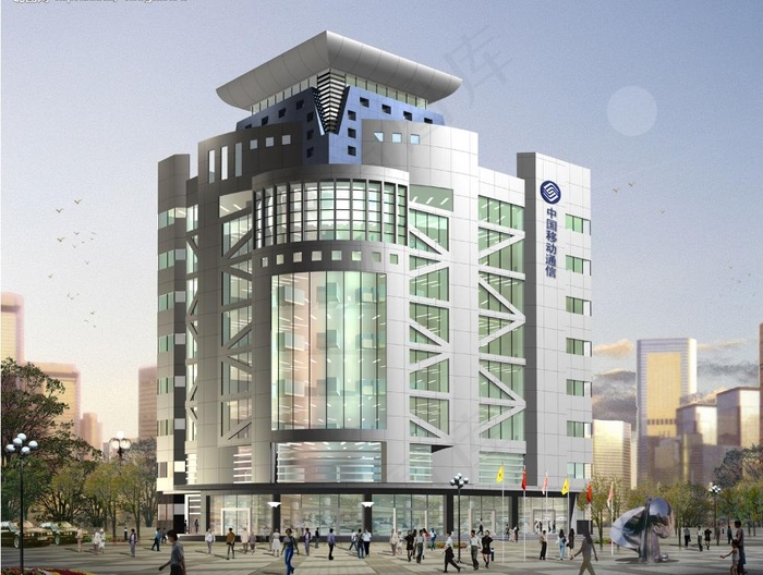 中国移动通信大楼图片