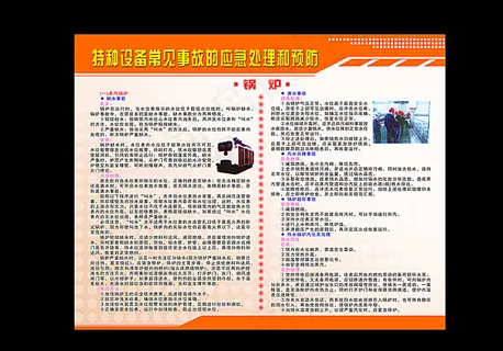 特种设备常见事故应急处理和预防图片