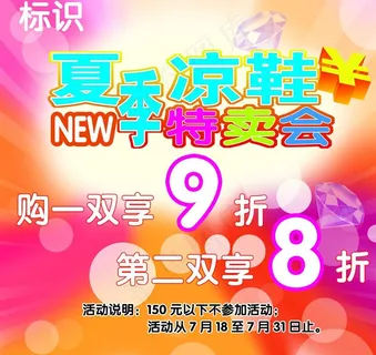 夏季特卖会图片
