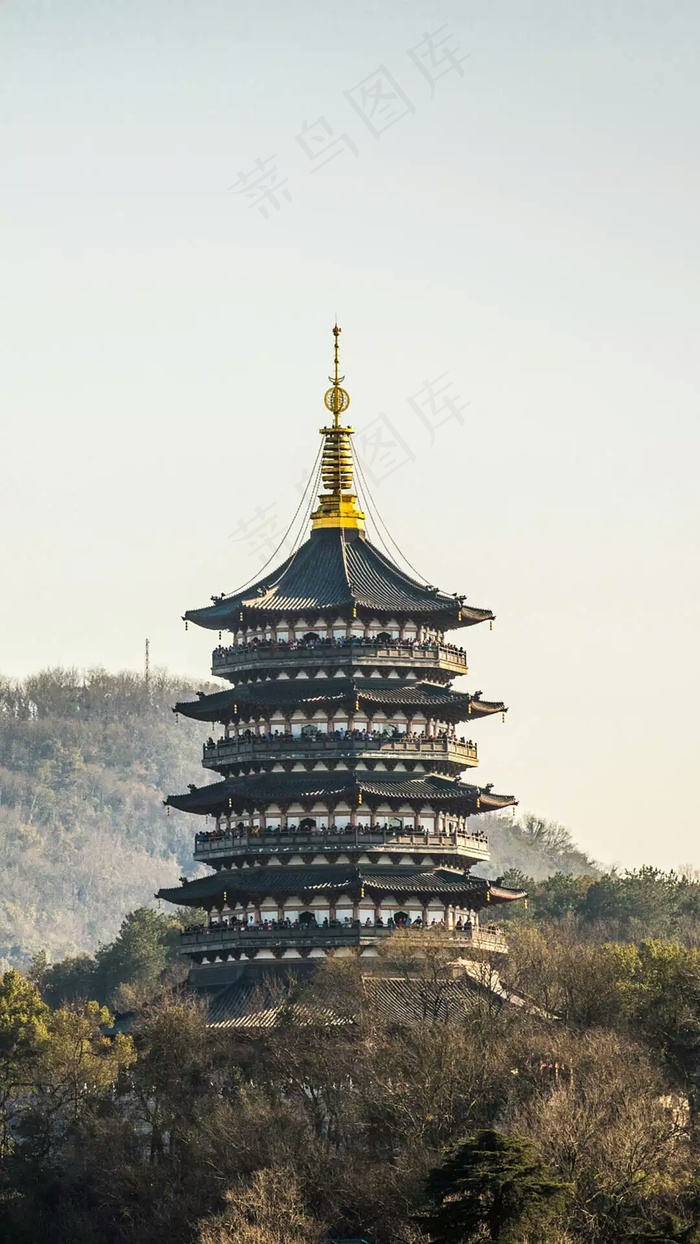 塔高清摄影图片