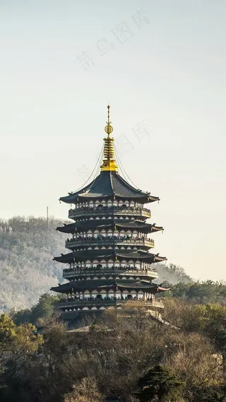 塔高清摄影图片