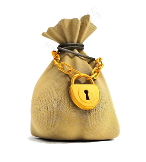金币钱袋红包金融理财png免扣素材