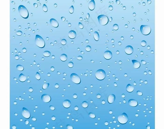水珠水滴图片eps,ai矢量模版下载
