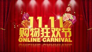 双十一购物狂欢