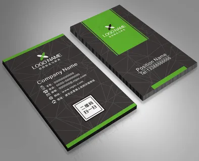 经典大气简洁名片设计大方简约名片模板