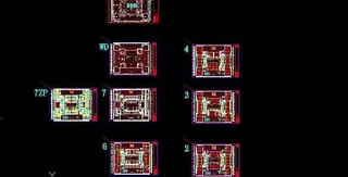 南京某大学图文信息中心消防排水平面...