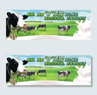 奶牛与牧场图片