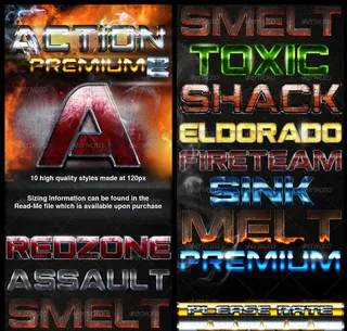 颓废划痕图案艺术字字体样式