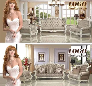 欧式沙发广告图片