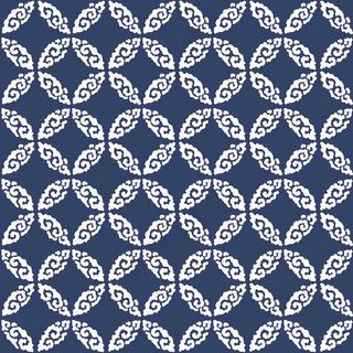 中国中式和风民族风格蓝色花纹瓷器手绘背景底纹图案矢量图片素材