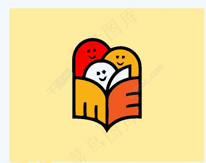 卡通logo图片ai矢量模版下载