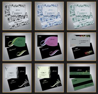 企业高档名片设计PSD源文件