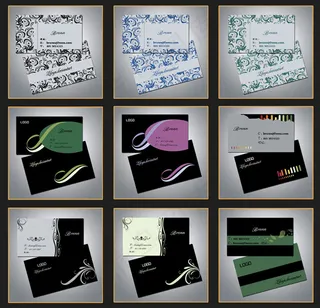 企业高档名片设计PSD源文件