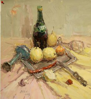 梅清勋色彩静物图片