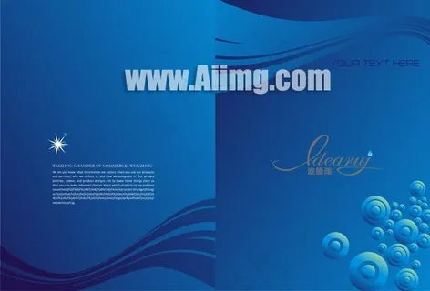 样版广告画册封面