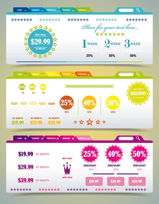 网站打折促销横幅