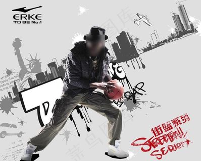 9月篮球运动海报图片