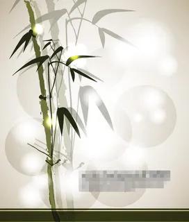 水墨竹子矢量素材 水墨竹子矢量素材