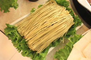 手工面 面条 杂面图片