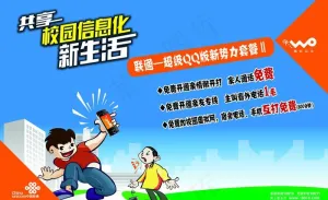 联通 展牌图片