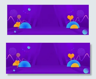 天猫京东双11/12促销活动海报背...