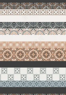 欧式花纹欧式瓷砖图案素材几何图案