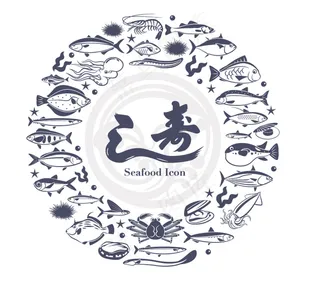 2017日本料理海鲜鱼类河豚海胆刺...