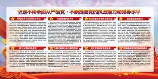 解读党的十九大宣传展板