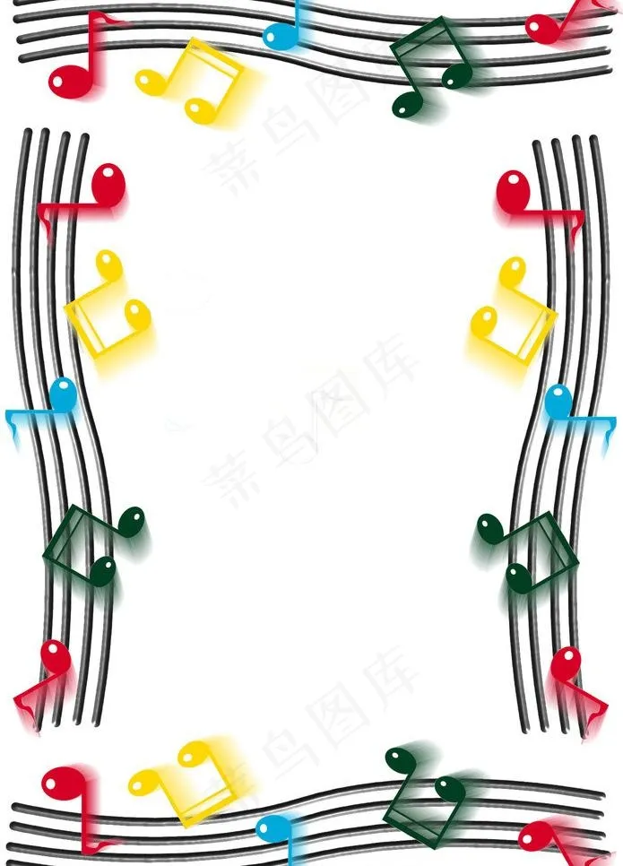 音符边框图片