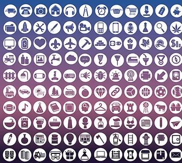 120个生活类图标图片