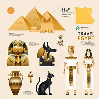 埃及文化元素图片