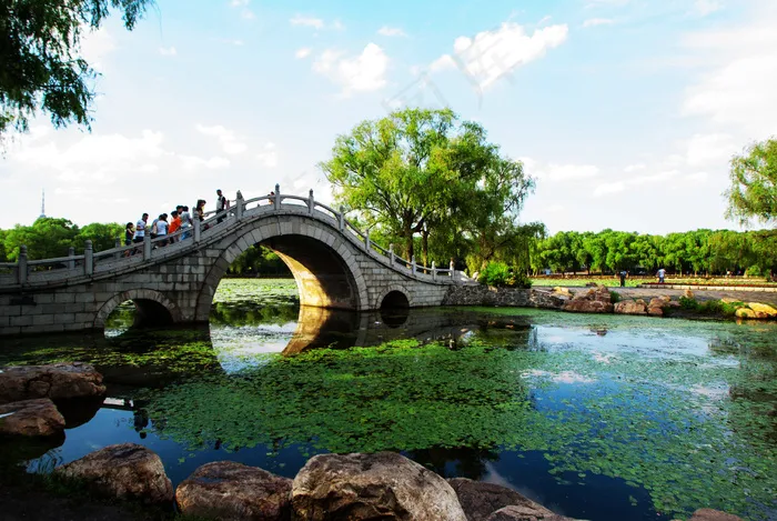 长春南湖湿地公园图片