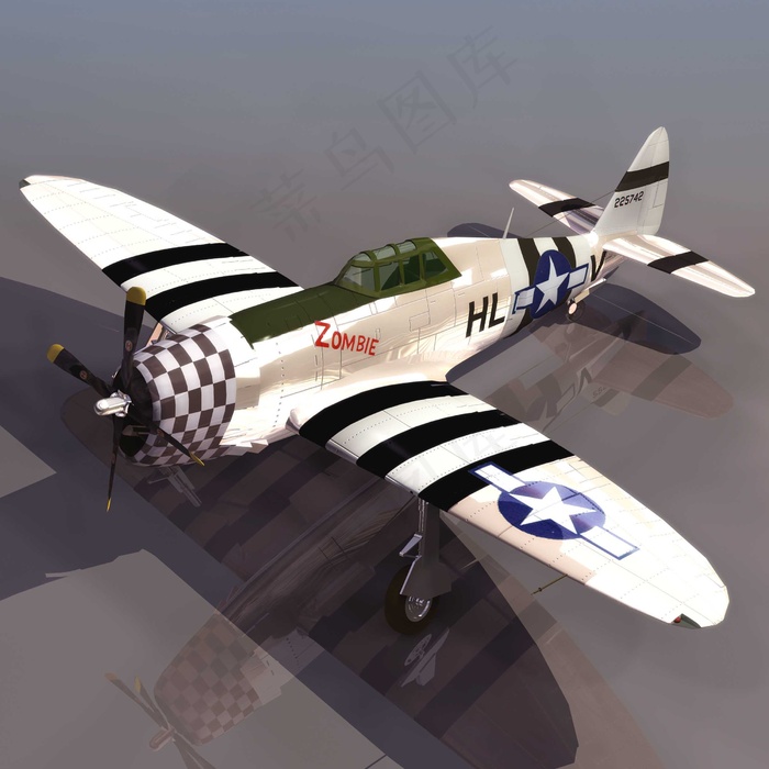 共和 雷电P-47 Thunder...