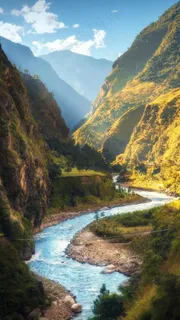 山里河流高清摄影图片 山里河流高清摄影图片