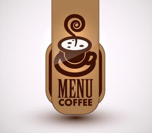 咖啡菜单封面设计矢量素材04