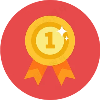 手绘简约金质奖章图标免抠png透明素材