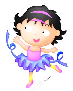 跳舞卡通画