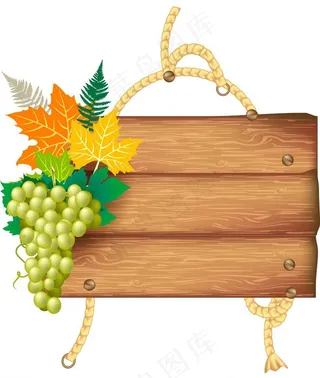 木板指示牌图片