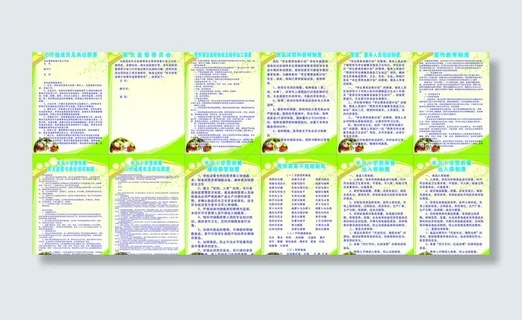 学校营养改善计划制度图片