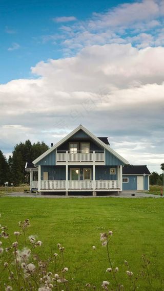 外国特色建筑房屋高清摄影图片