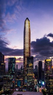 城市大厦夜景高清摄影图片