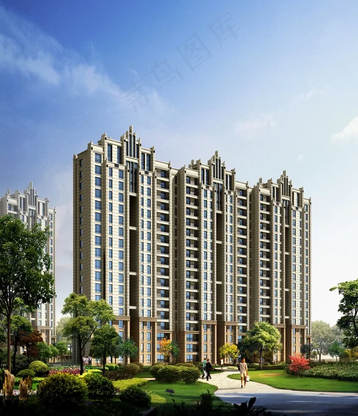 高层效果图图片