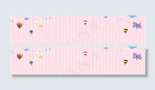 可爱儿童背景海报